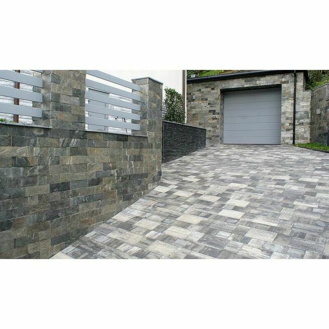 Płytki Łupek Deoli Green naturalny 10x30x0,8-1,3 cm