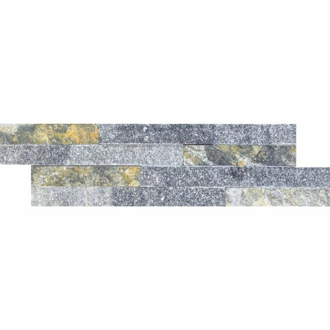 Panel ścienny Marmur Rusty Black naturalny 36x10x0,8-1,3 cm