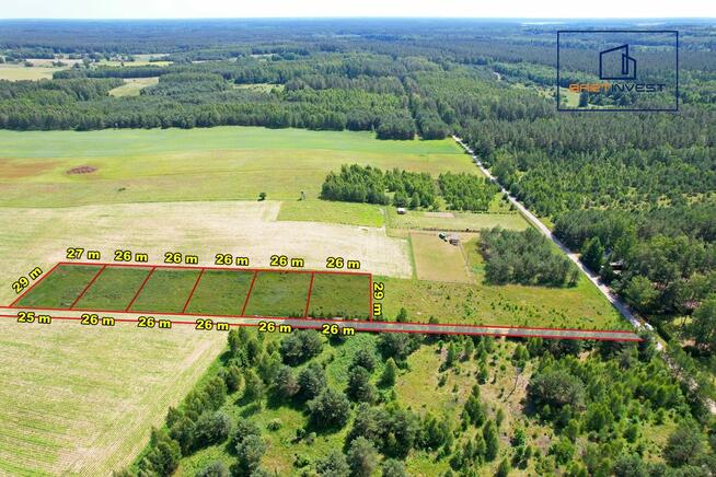 Działki budowlane 15 km od Szczytna