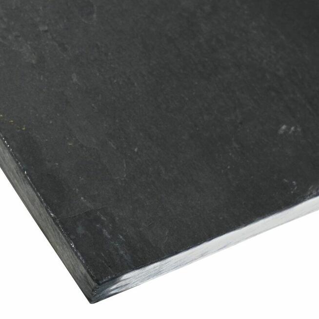 Płytki Łupek Black Slate naturalny 10x30x0,8-1,3 cm