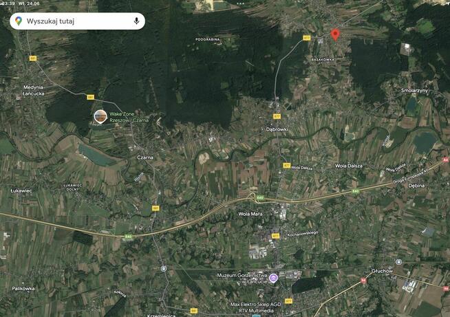 Działka budowlana z warunkami zabudowy.