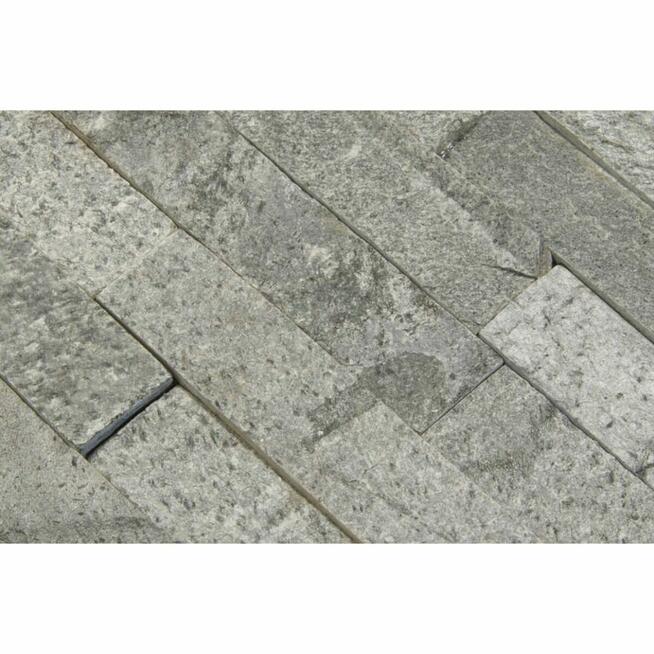 Panel kamienny Stackstone Silver Grey 60x15x1-2 cm