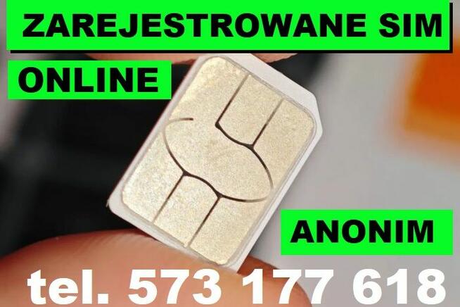 ZAREJESTROWANE KARTY SIM dyskretna rejestracja starterów SIM