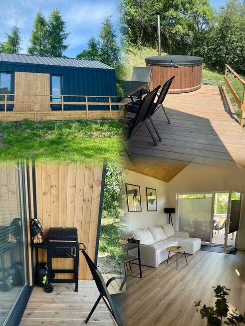 domek letniskowy z jacuzzi jezioro drawsko