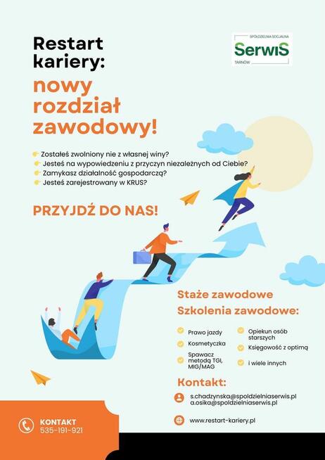 Płatne staże i szkolenia zawodowe – rozpocznij nowy etap kar