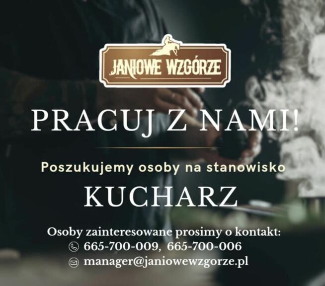 Praca na stanowisko Kucharz