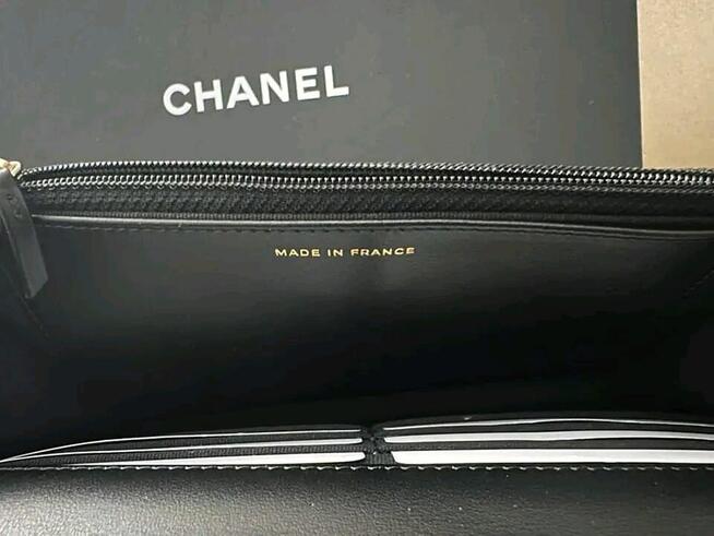 Chanel BOY WOC Czarny Kawior GHW