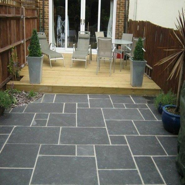 Płytki wapień Black Limestone bębnowane 60x60x2,2 cm