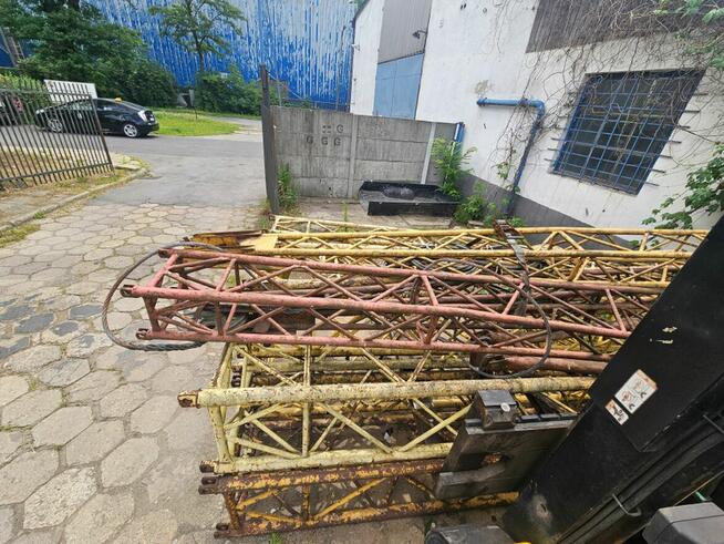 Elementy wysięgnika do dźwigu Polan, Lech - wstawki