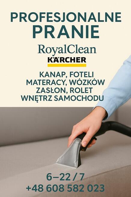 Pranie Tapicerki Meblowej Kanap Narozników, Dywanów, Wyktadz