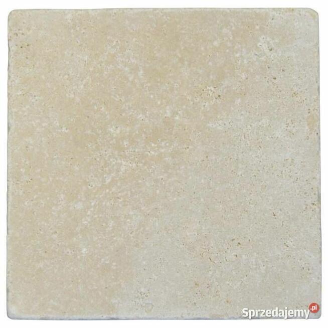 Kostki Trawertyn Classic bębnowany 10x10x1 cm
