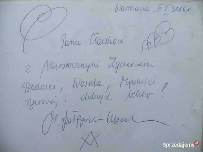 ASZERA ŻONA PANA BOGA Mirosława Dołęgowska-Wysocka Autograf