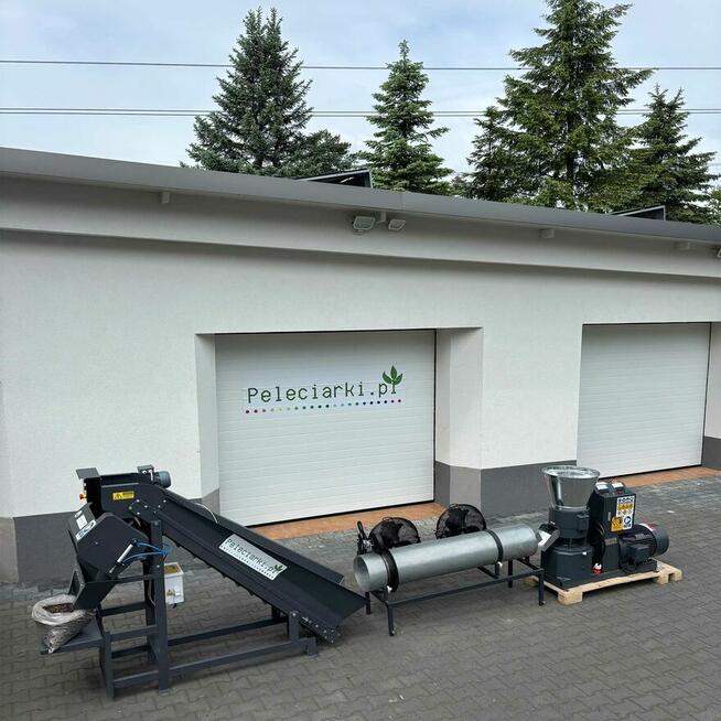 LINIA PRODUKCYJNA GRANULATU 800kg/h z ODPADÓW ROLNYCH