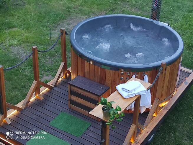 zestaw do samodzielnego złożenia balii ogrodowej - jakuzzi