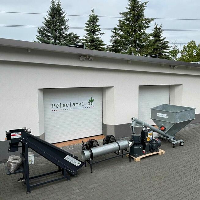LINIA BRYKIET 800kg/h PRODUKCJA Trawokulka Pasza Zanęta