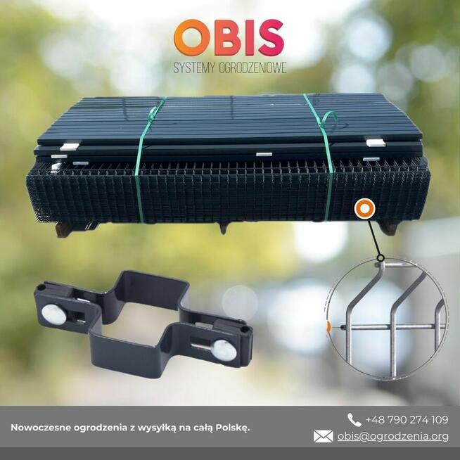 Panele ogrodzeniowe 1,53 ogrodzenie panelowe fi 4 PRODUCENT