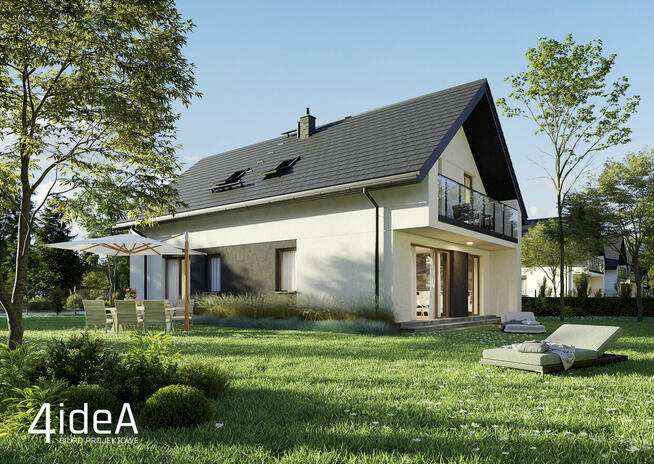 Domy w środku Lasu.