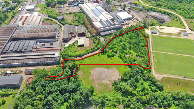 Działka przemysłowa budowlana w Bytomiu