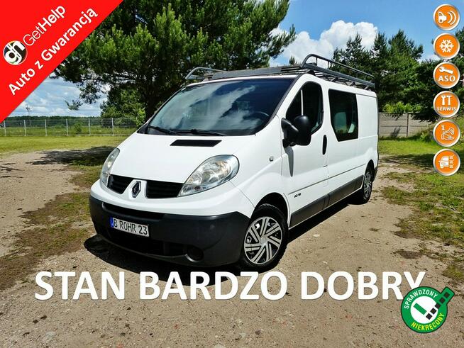 Renault Trafic 2.0 DCI*L2H1*Brygadówka*Holenderka*Klima*6osób*Bagażnik*Super Stan!!