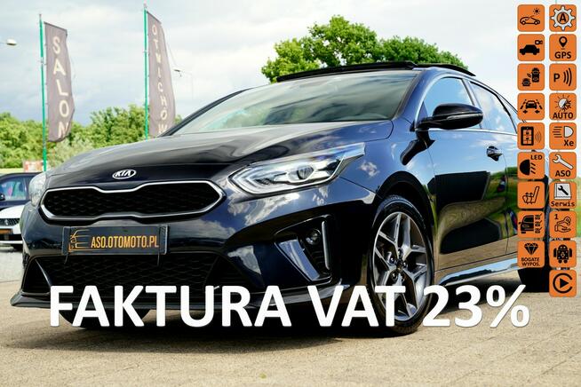 Kia Pro Cee'd GT LINE skóra FUL LED nawi grzane fotele KAMERY acc PANORAMA blis max