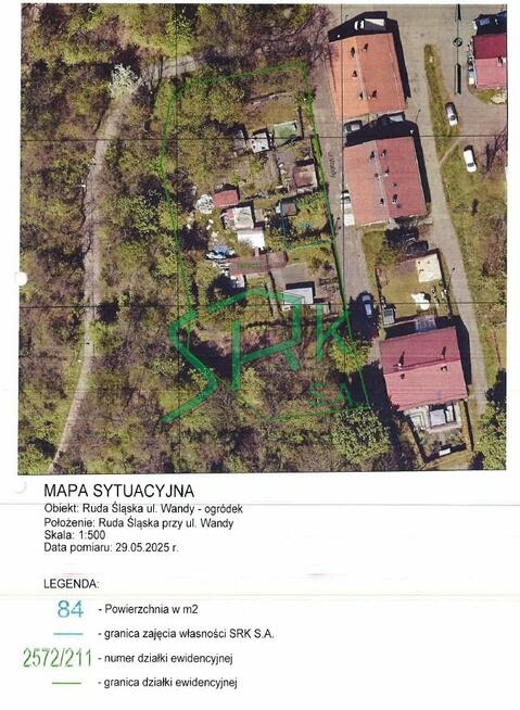 Działka rekreacyjna Ruda Śląska