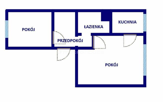 Dwupokojowe mieszkanie z pięknym widokiem
