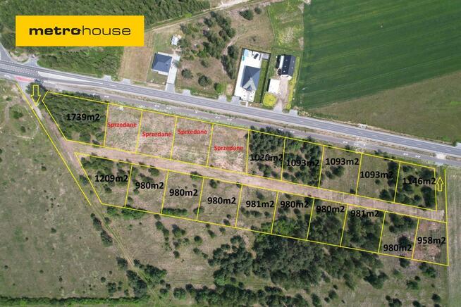 Atrakcyjne działki budowlane 950-1750m2 #Czosnówka