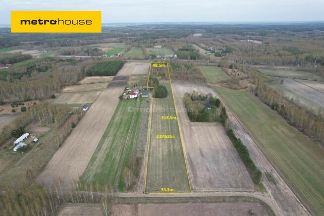 Tania działka rolno-budowlana 2.6576ha - Piszczac