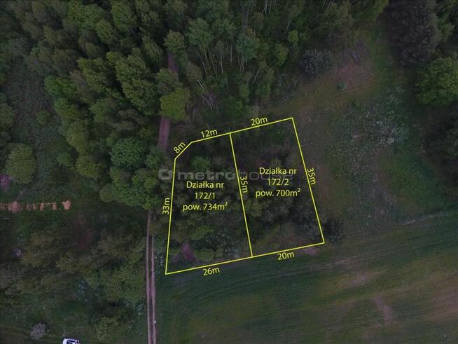 Działki rolne w miejscowości Rumy, Warmia i Mazury