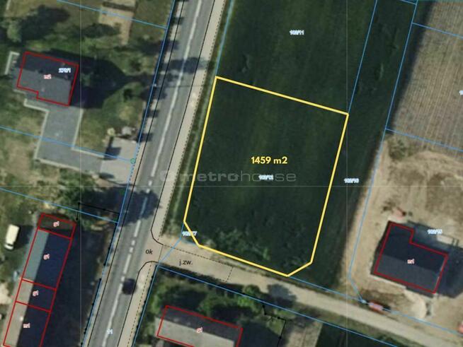 Działka 1459 m² pełne media, blisko Namysłowa!