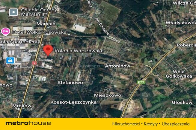 Działka Kolonia Warszawska, ul. Przezorna