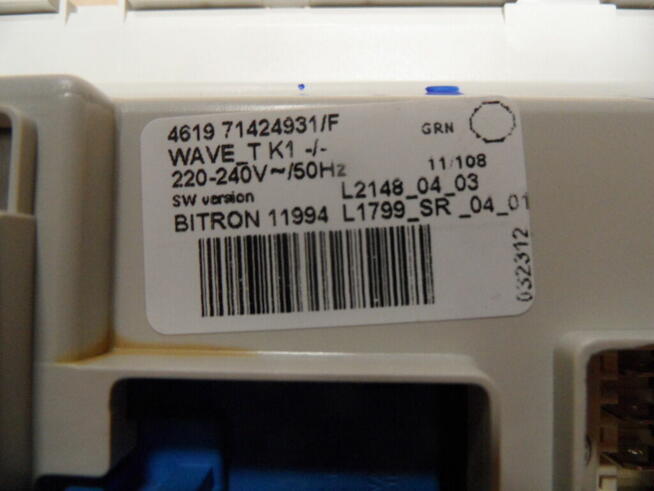 programator pralki polar PFL819