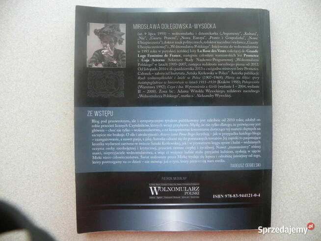 ASZERA ŻONA PANA BOGA Mirosława Dołęgowska-Wysocka Autograf