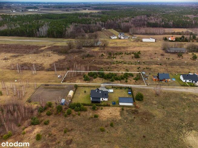 Działka 3000m2 z potencjałem przestronnej zabudowy