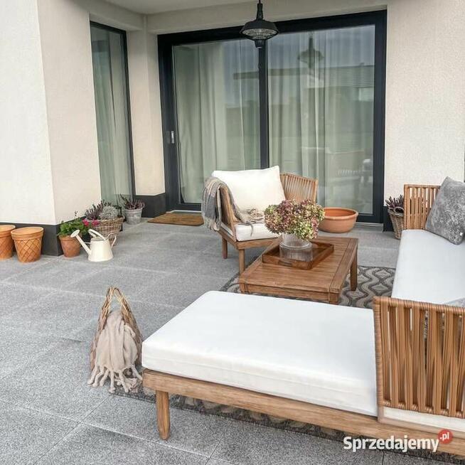 Płytki Granit G603 New Bianco Cristal płomieniowany 60x60x2 cm