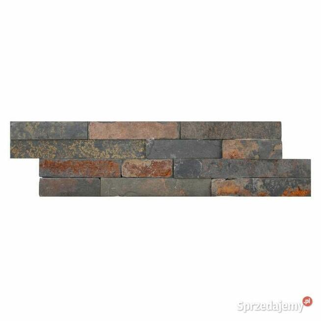 Panel ścienny Łupek Stackstone Multicolor 10x36x0,8-1,3 cm