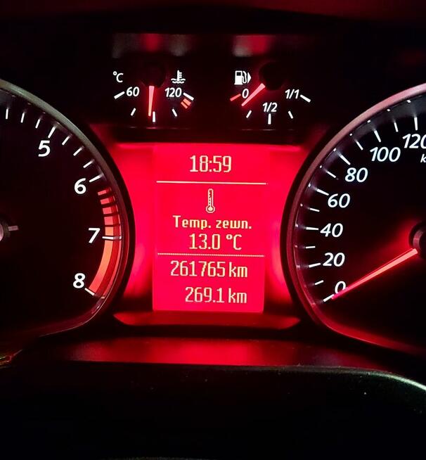 Licznik zegary EU Convers Ford Smax 2.5t benzyna duży FIS Ga