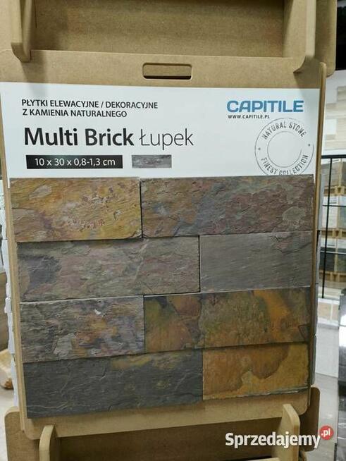 Panel ścienny Łupek Stackstone Multicolor 10x36x0,8-1,3 cm