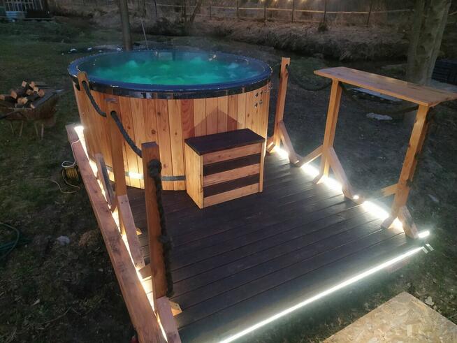 wkład do balii jakuzzi ogrodowe okrągły- szary