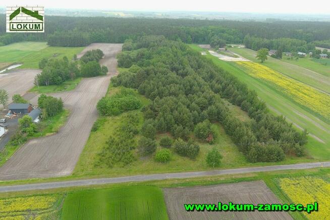 Działka budowlana Tuczapy, gmina Komarów- Osada.
