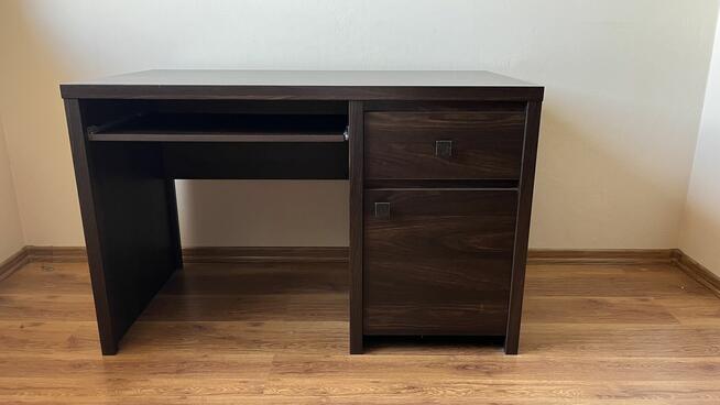 Zestaw mebli Kaspian – biurko, szafa, komoda i półka stan ba