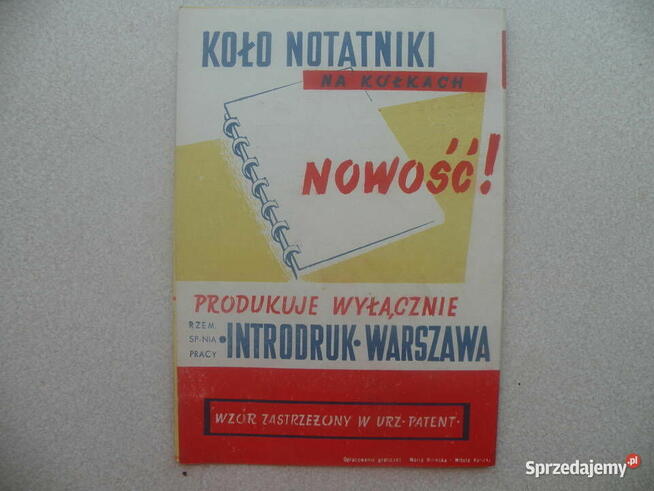 Targi 1958r. - INTRODRUK WARSZAWA