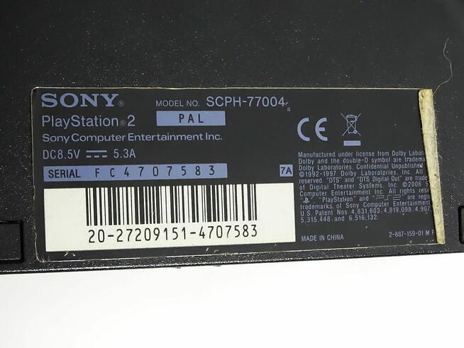Sony Play Station 2 SCPH-77004 x 2 szt.