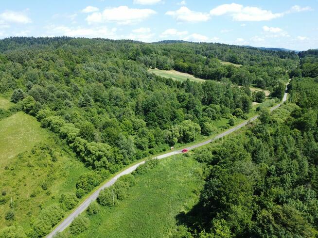 Działka z możliwością zabudowy położona w dolinie rzeki San