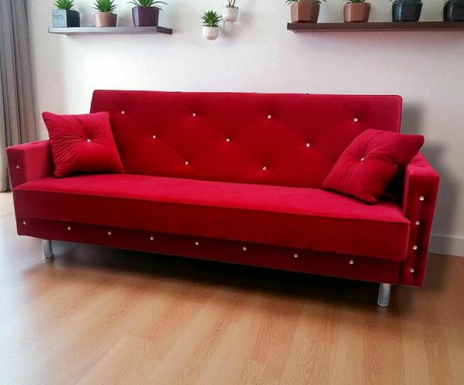 Wersalka Sofa Kanapa rozkładana pojemnik NOWA