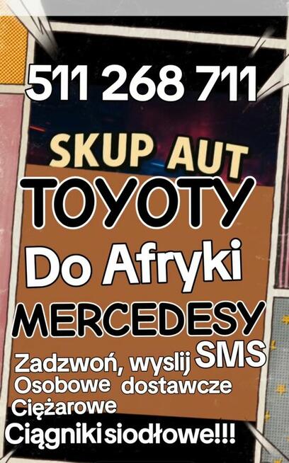 Skup aut MERCEDESÓW Mercedes TOYOT Toyota Avensis Sprinter A