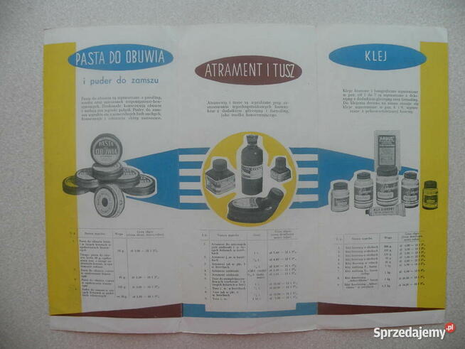 Reklama z PRL-u - TECHNO-CHEMIA Poznań