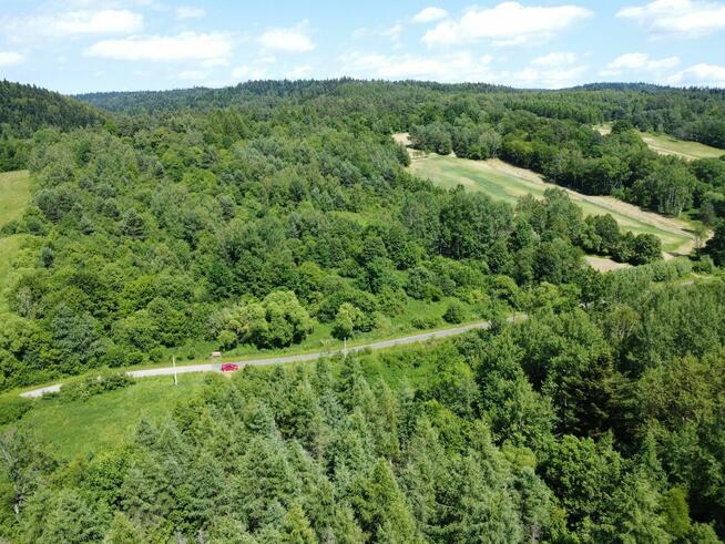 Działka z możliwością zabudowy położona w dolinie rzeki San