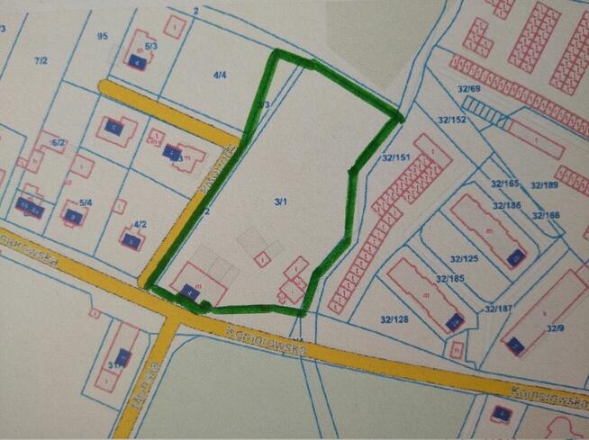 Duża działka w centrum miasta Syców