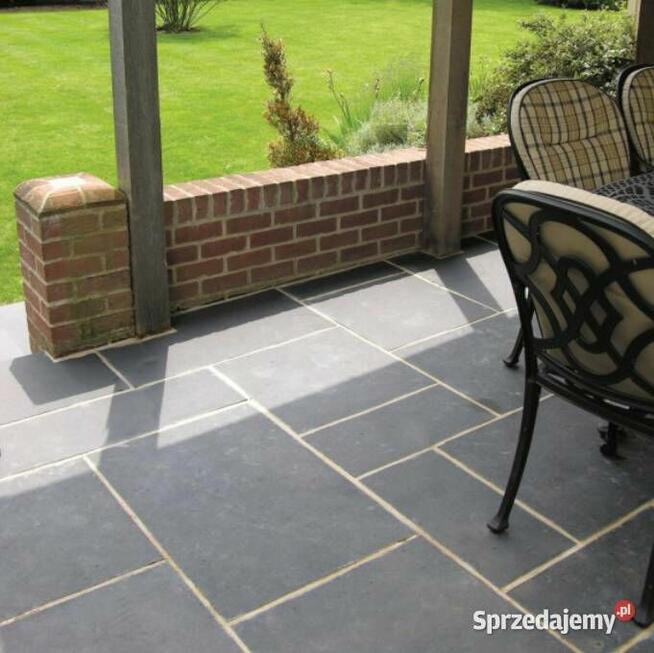 Płytki wapień Black Limestone bębnowane 60x60x2,2 cm